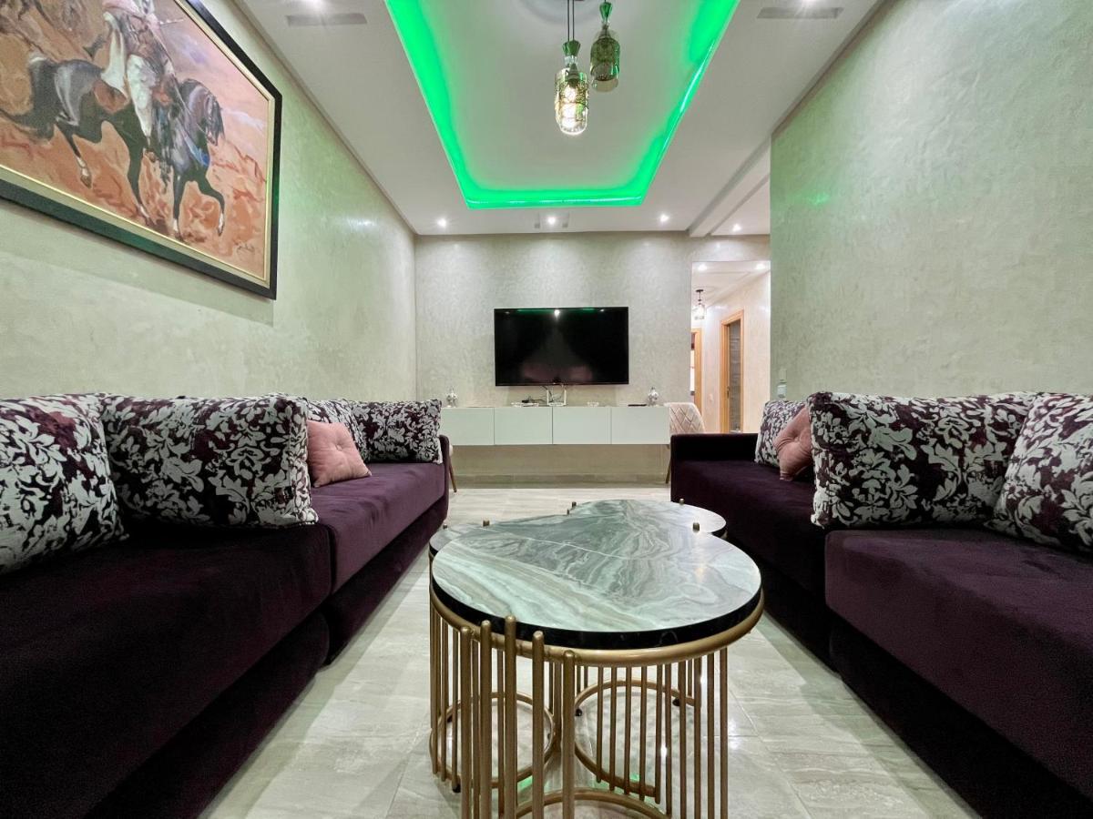 Bel A Marrakech En Avec Piscine - Fibre & Netflix Apartment